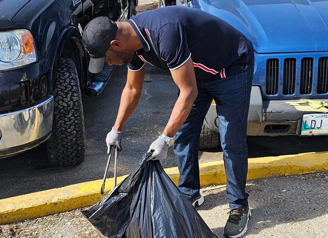 Norwood community and neighborhood spring clean-up