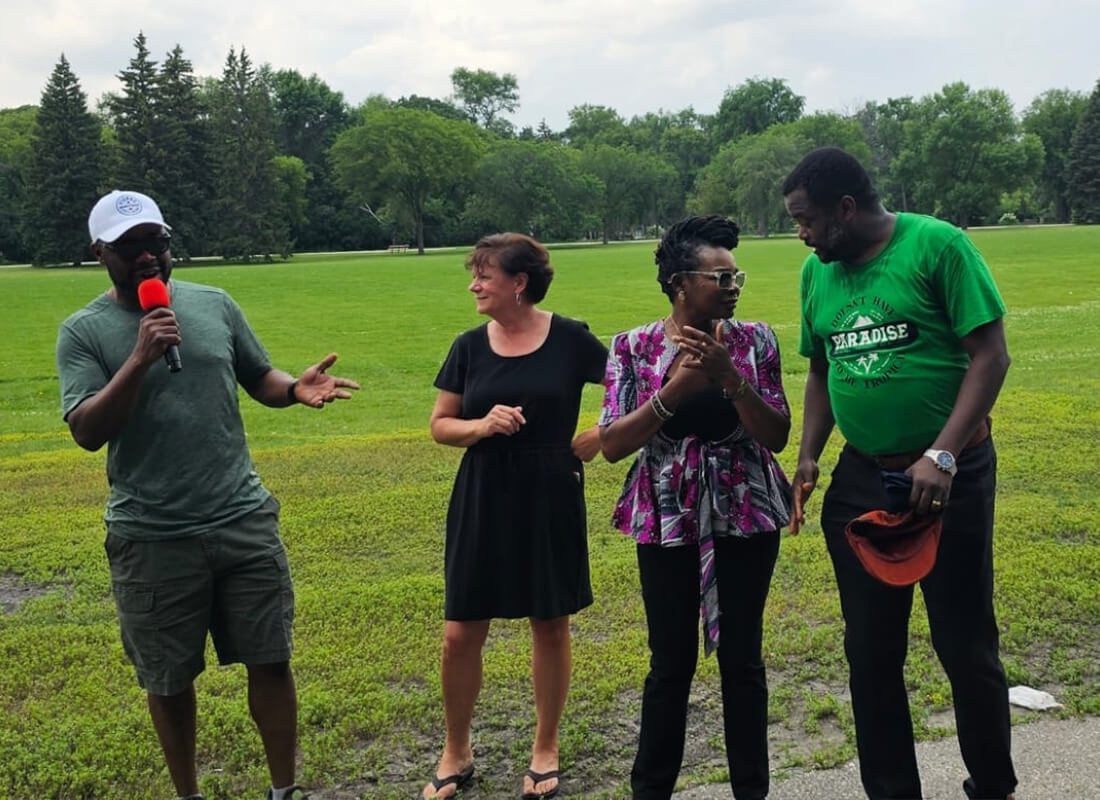 Nigerians in Manitoba picnic at St. Vital Park